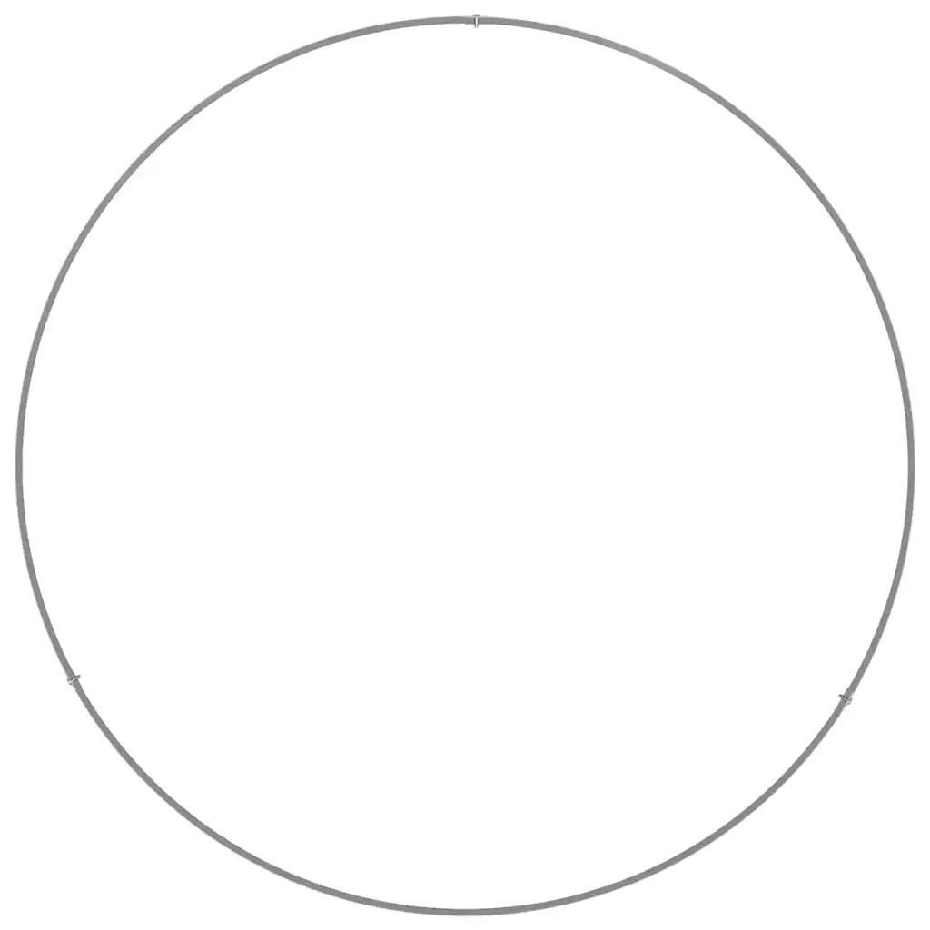 Anello per vaso 5 pz Argento 80 x 80 x 20 cm 873629