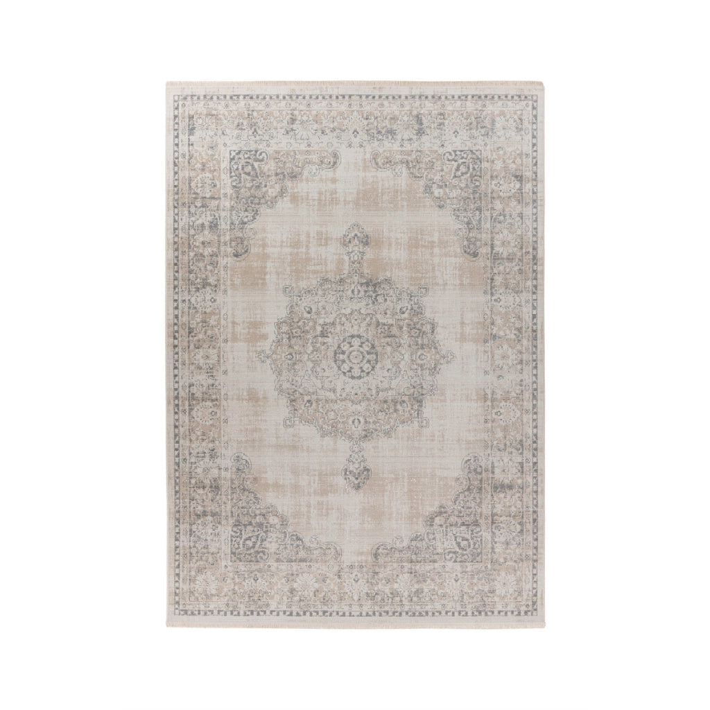 Tappeto Dilan 100 in grigio a pelo corto 80x150 cm