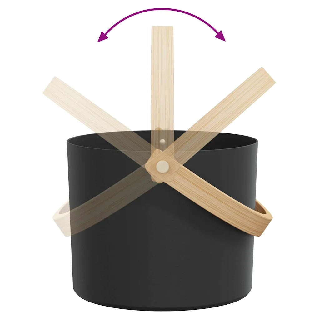 Set di Accessori per Sauna 5 pz Nero CFW8667600