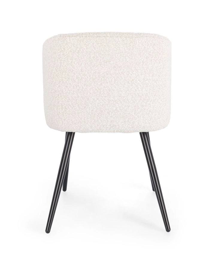 SEDIA DA INTERNO AVORIO QUEEN  DI BIZZOTTO