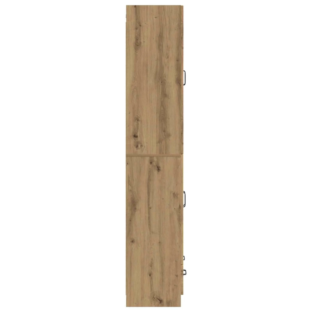 Set di armadi 2 pz Rovere Artigianale Legno ingegnerizzato 3416942