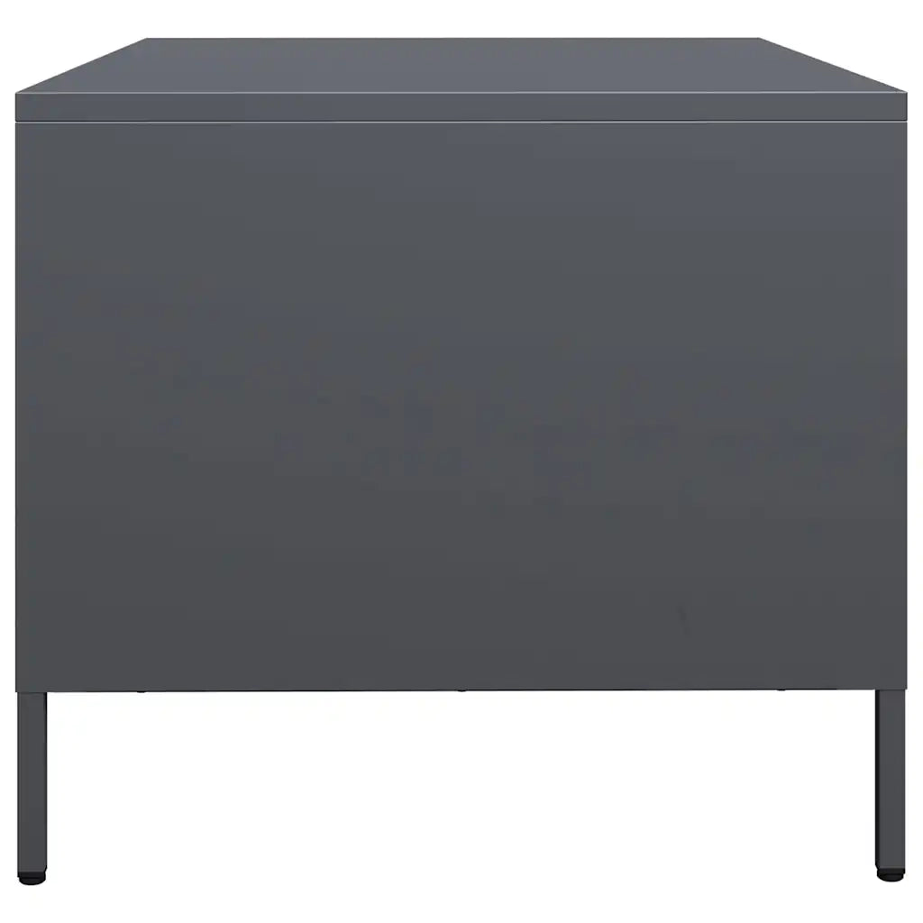 Mobile TV | Armadietto TV | Mobile Porta TV Antracite 68x50x43,5 cm in Acciaio Laminato a Freddo