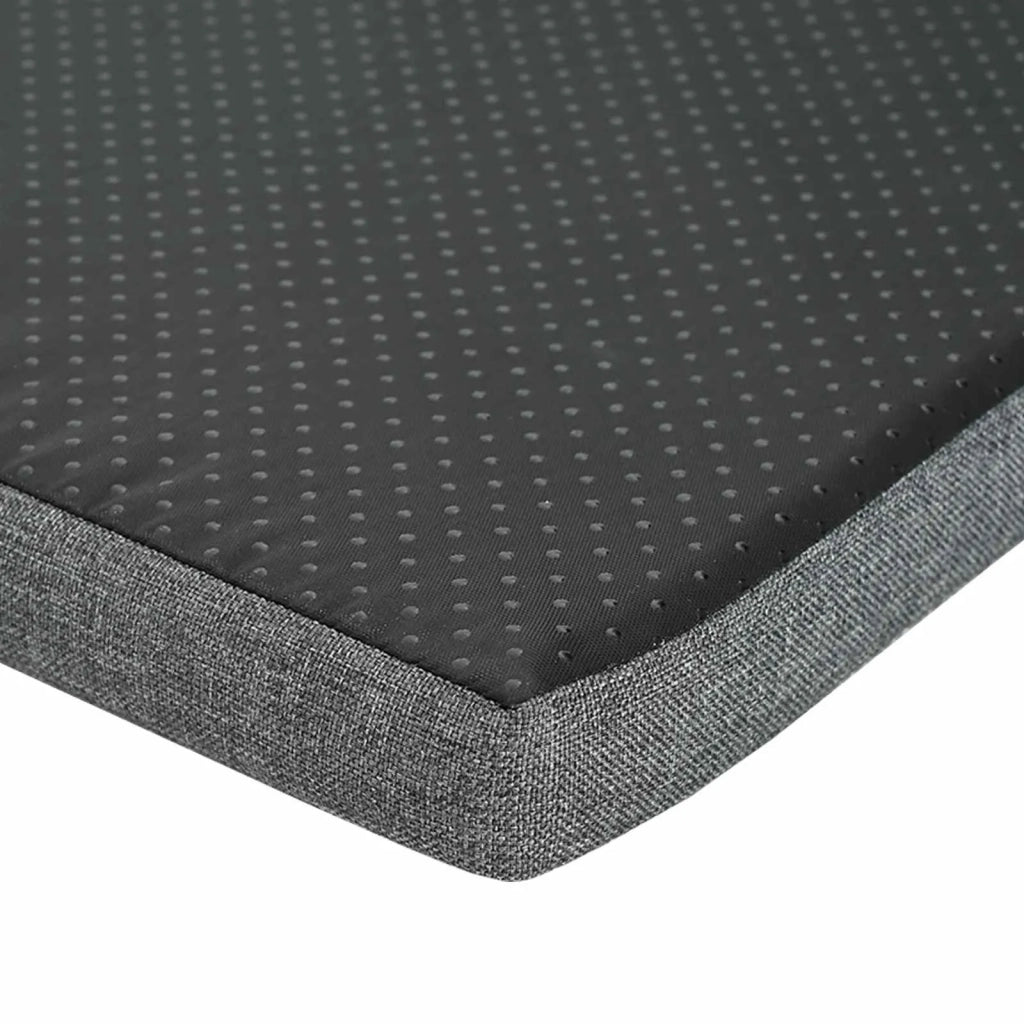 Panca per ingresso con cuscino-Sgabello-Panca da Corridoio Grigio Sonoma 103 x 38 x 45 cm