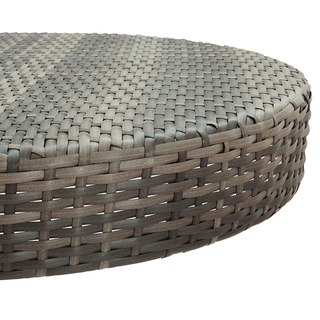Set Bar da Giardino 5 pz | Set Salotto da Giardino con Cuscini in Polyrattan Grigio