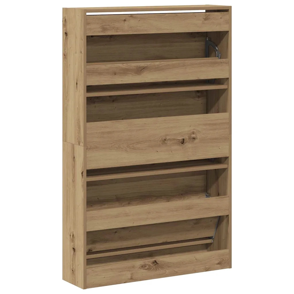 Mobile per scarpe Rovere artigianale 80 x 21 x 125,5 cm 869103