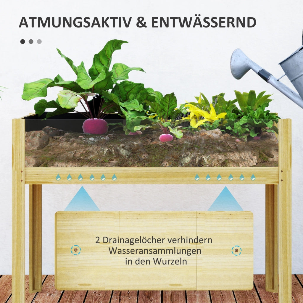 Hochbeet in Legno ¨C Minimal ¨C 110x50x80 cm