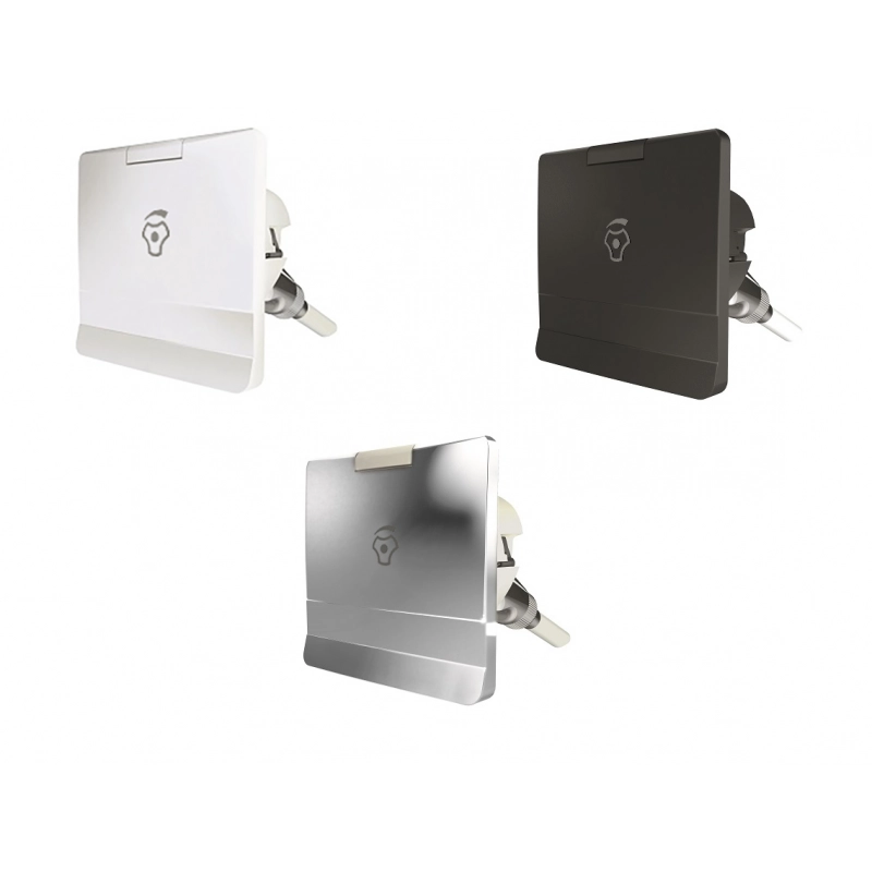 NICCHIA NERA QUADR PER MISCELATOR WHITE NICHE WITHOUT MIXER