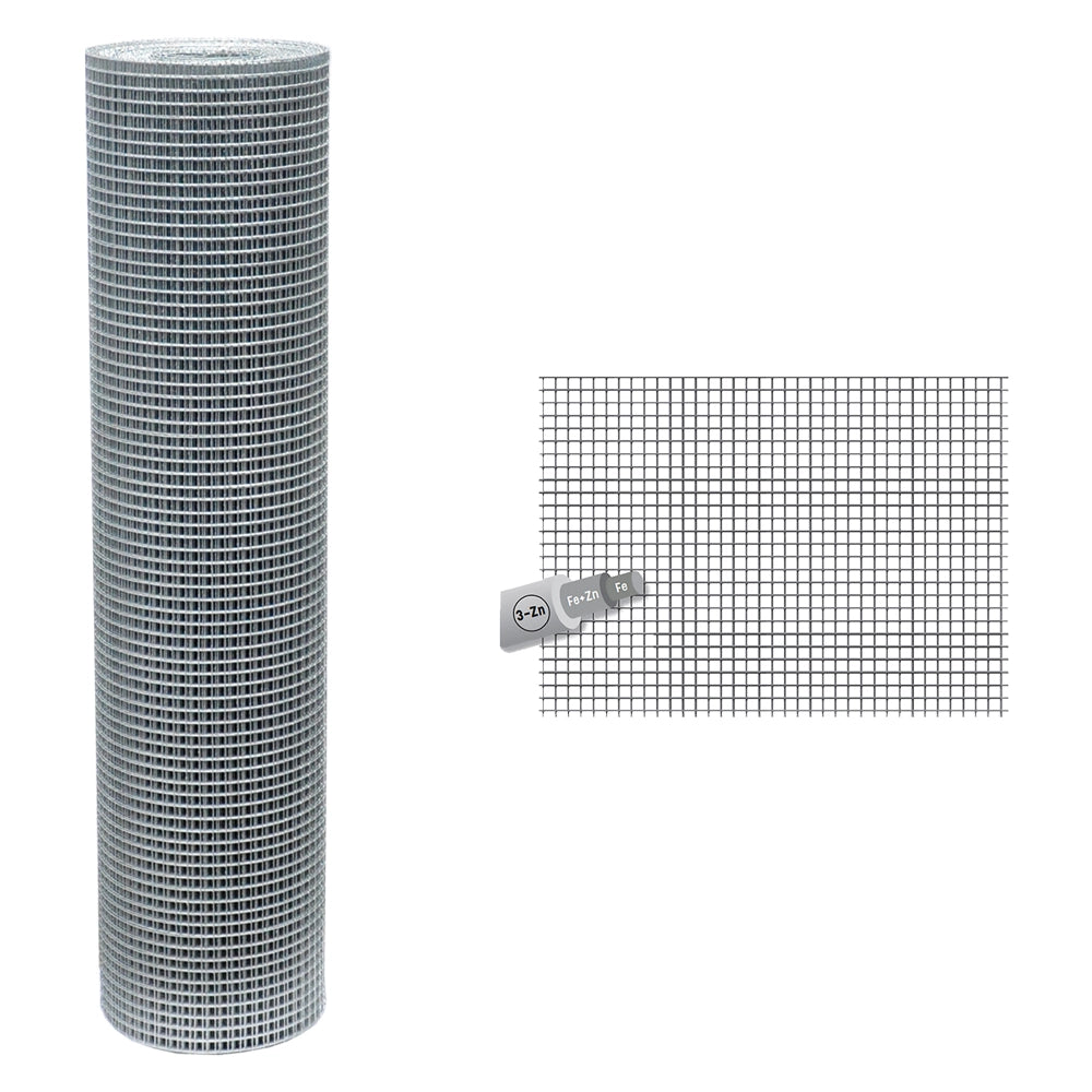RETE ELETTROSALDATA 12 x 12  Filo Ø mm. 1,4 - H. cm 100 x mt. 25  - SIDEX