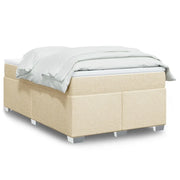 Giroletto a Molle con Materasso Crema 120x190 cm in Tessuto 3285121