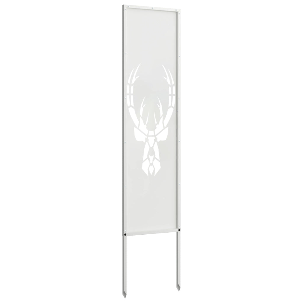 Schermo per privacy in giardino Bianco 32 x 140 cm 876260