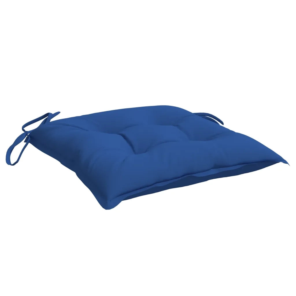 Cuscini per Pallet 2 pz Blu 50x50x7 cm Tessuto Oxford 361537