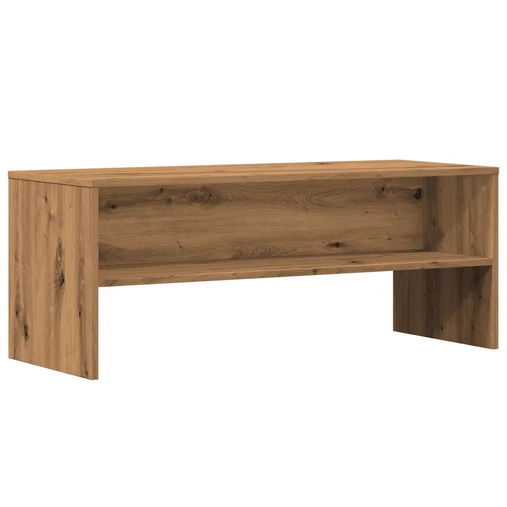 Mobile Porta TV-Mobile per TV-Credenza TV Rovere Artigianale 100x40x40 cm in Truciolato 503331