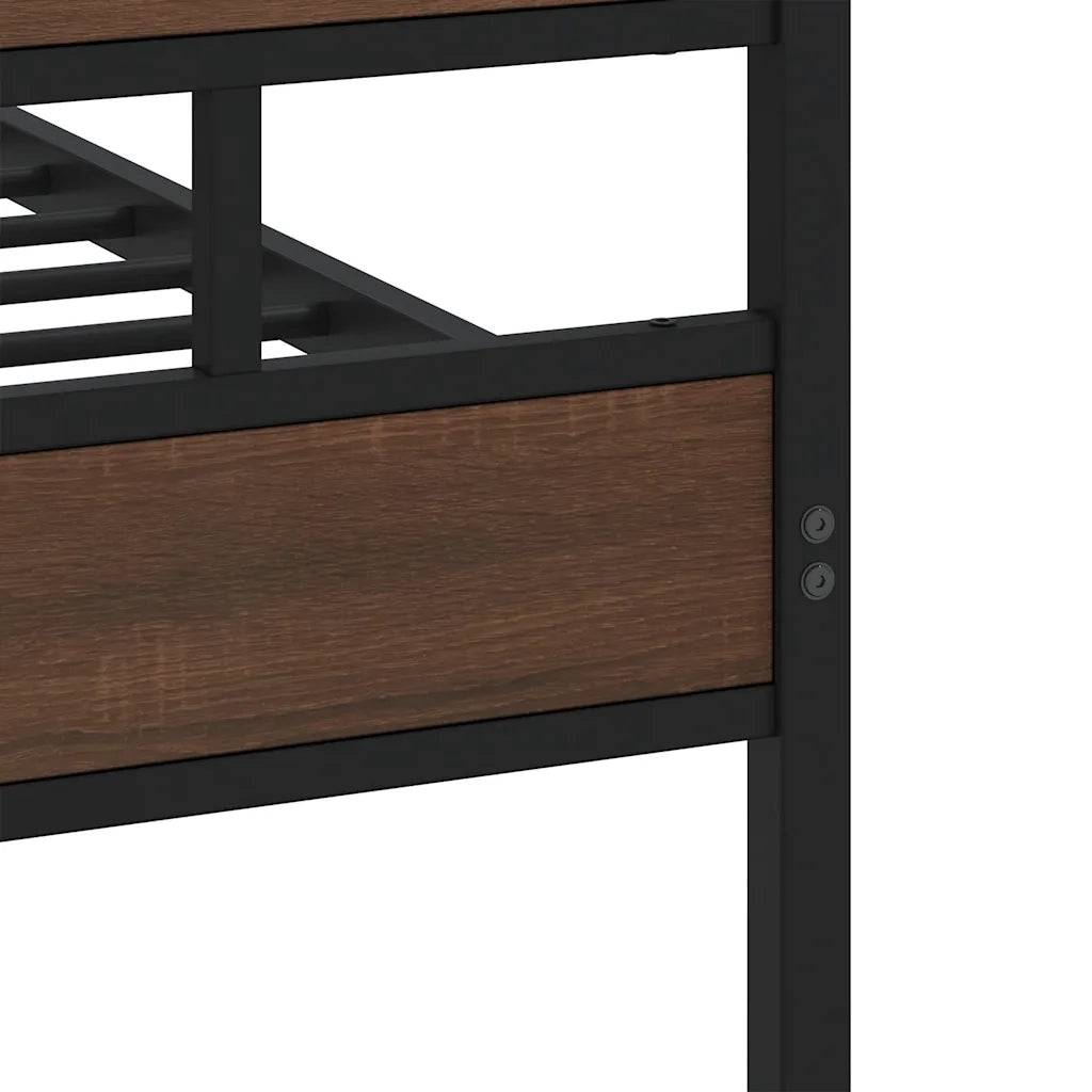 Giroletto senza Materasso con Testiera e Pediera-Struttura Letto 140x190 cm