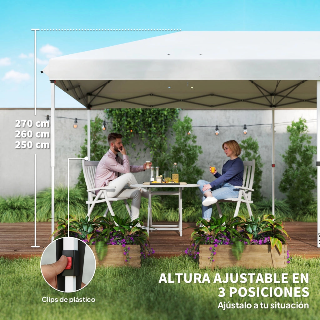 Carpa Pieghevole ¨C Minimal ¨C Bianco 5.85x2.95x2.7 m