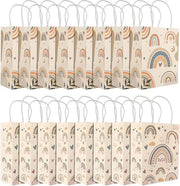 16 zuppierini bohemien con maniglia - sacchetti di carta per festa da compleanno e matrimonio.