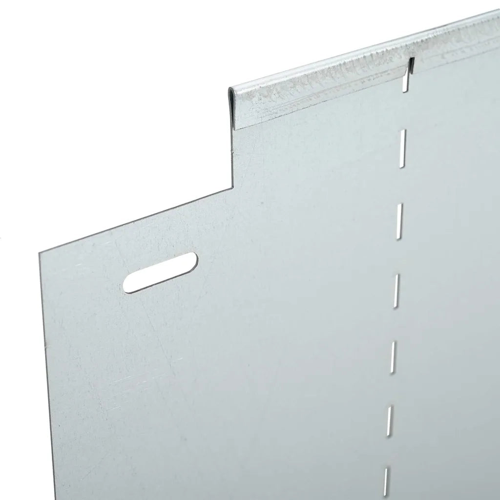 Bordure per prato 30 pcs Argento 100 x 25 x 0,07 cm