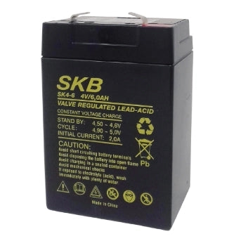 SK4 - 6,0 - BATTERIA AL PIOMBO SKB 4V 6AH