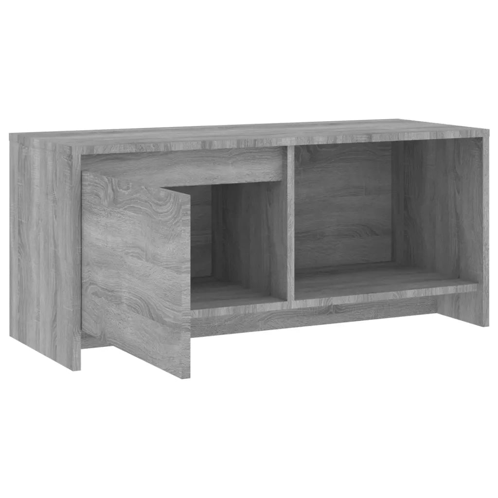 Mobile Porta TV Grigio Sonoma 90x35x40 cm in Truciolato 813018