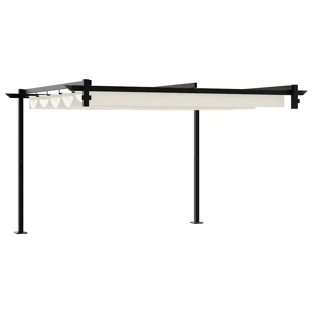 Gazebo Crema 300 x 300 x 200 cm Poliestere 4003971