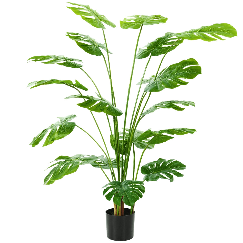 Pianta artificiale Monstera Deliciosa ¨C Xylo ¨C con vaso, altezza 150 cm, verde