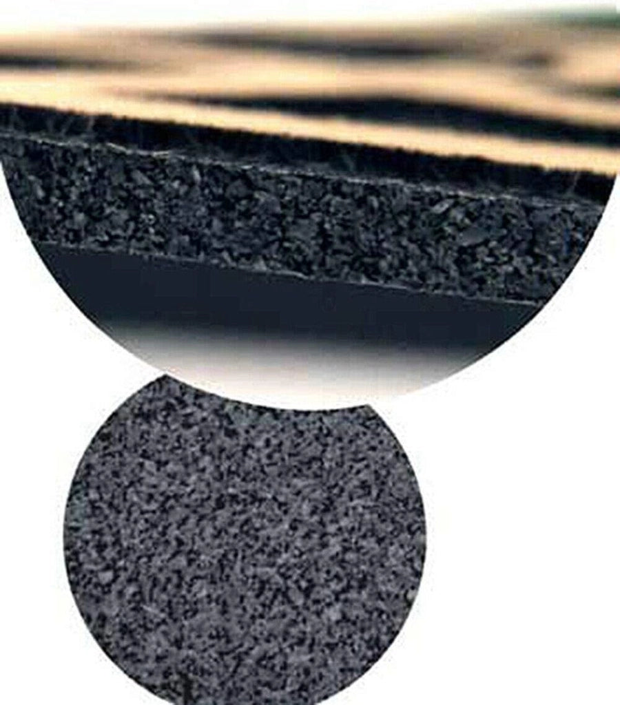 Zerbino Gomma Morbida Tappeto Ingresso Asciugapassi Antiscivolo 40x70 cm Dis.F