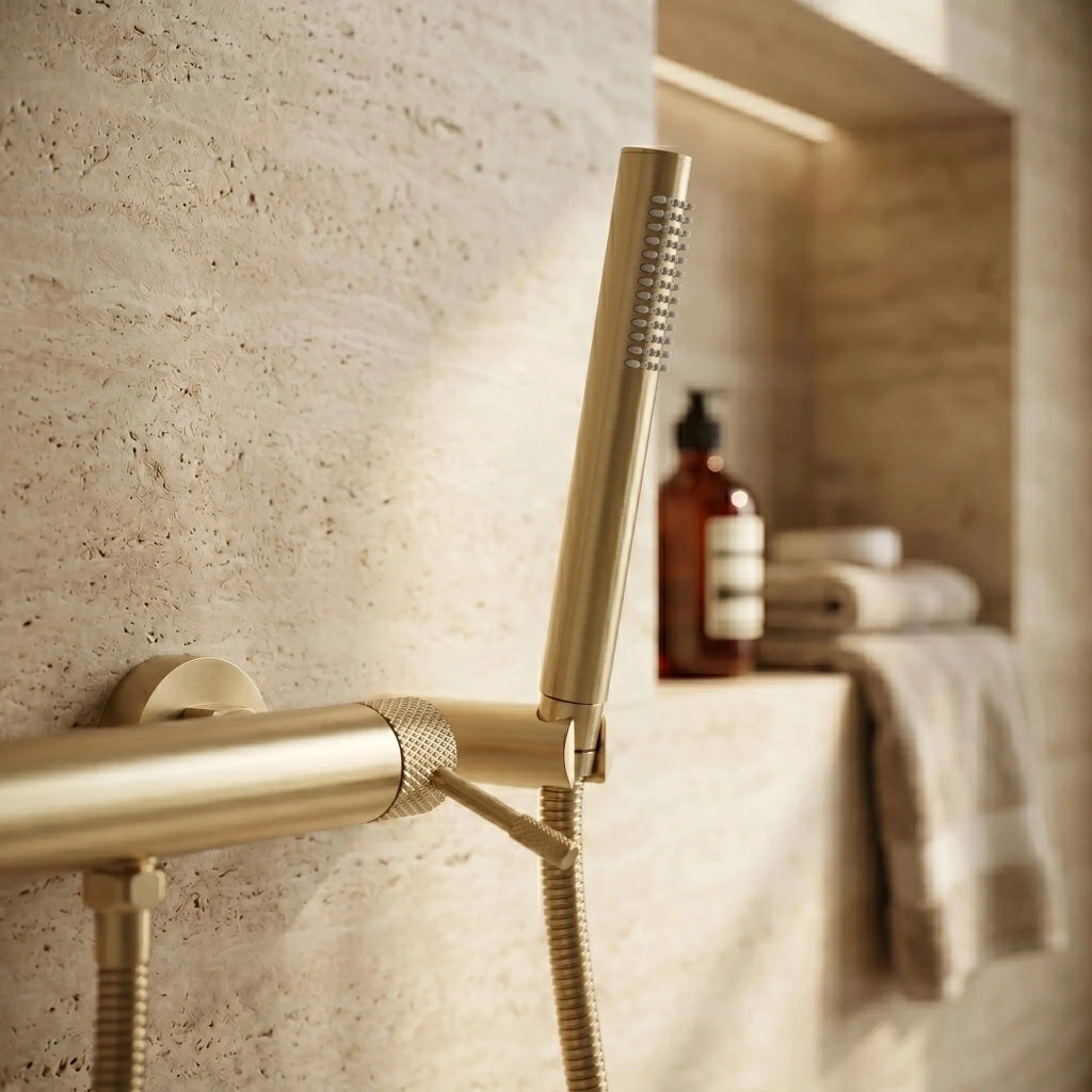 Doccia A Mano Rea Js-018 Brush Gold