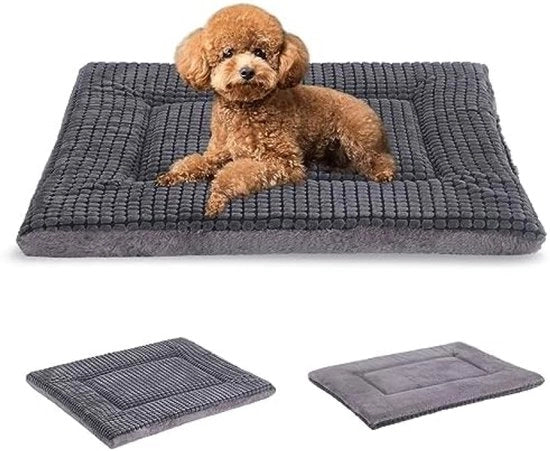 Matto per cani con design invertibile - Grigio chiaro