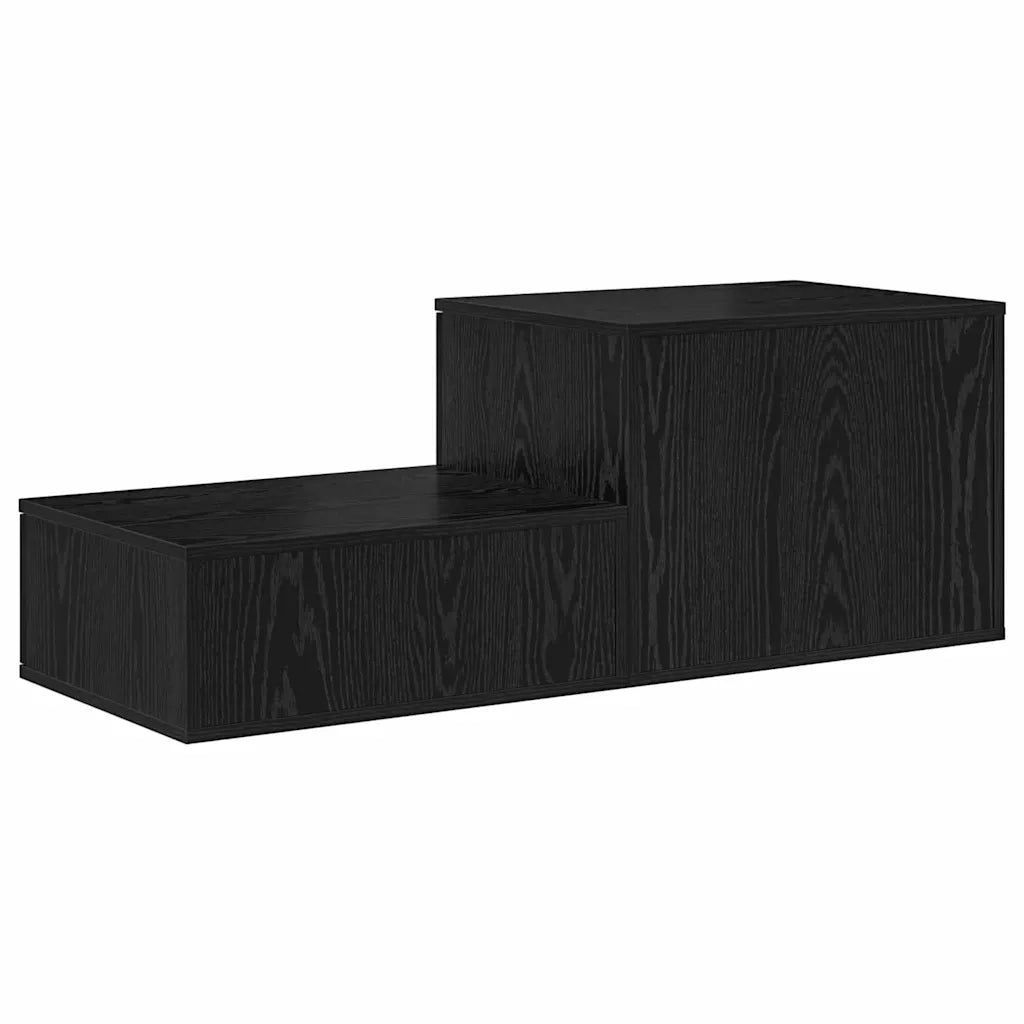 Armadio 2 pcs Rovere Nero 108 x 41 x 40 cm Legno multistrato 866668