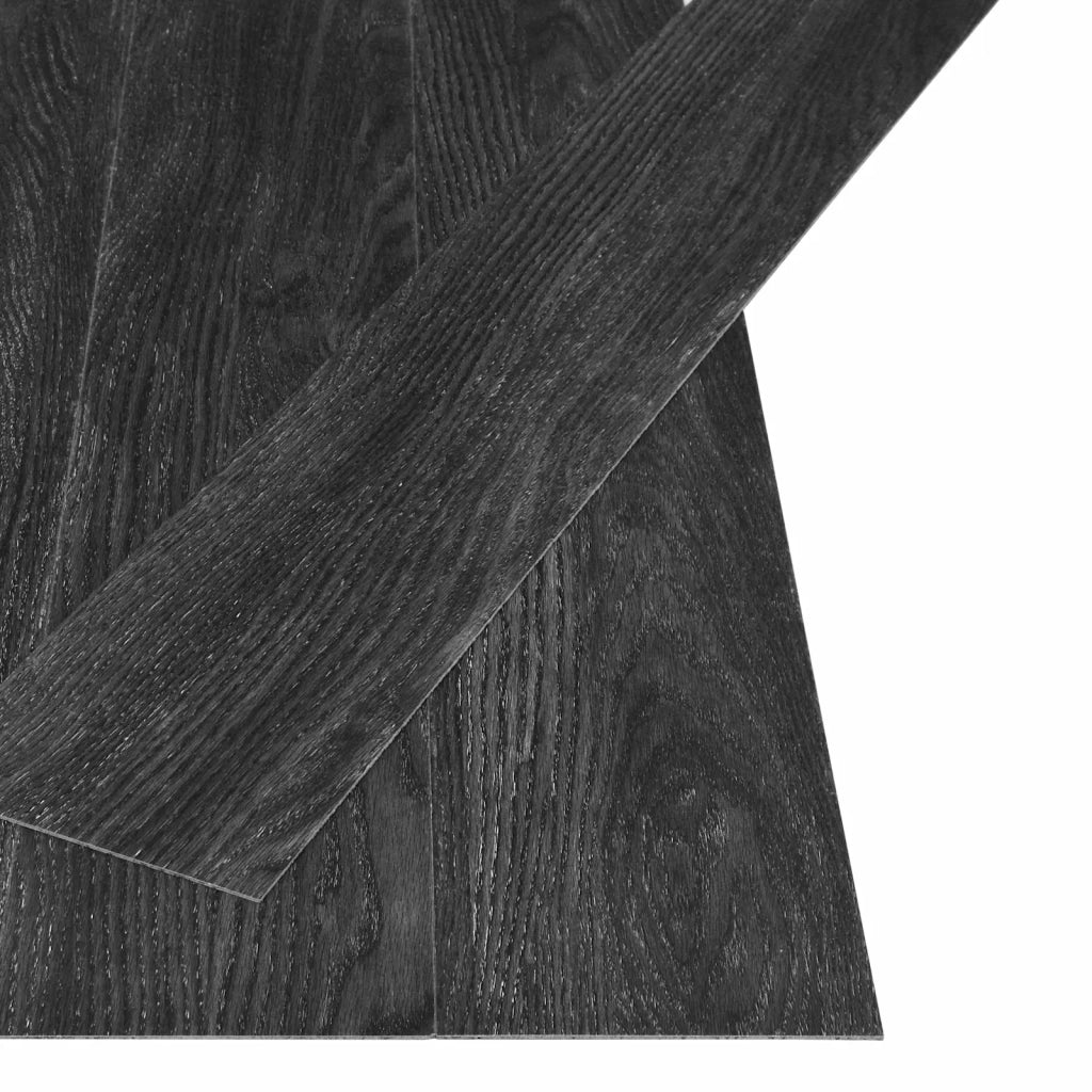 Listello per Pavimentazione Autoadesivo 32 pz Antracite PVC CFW4619443