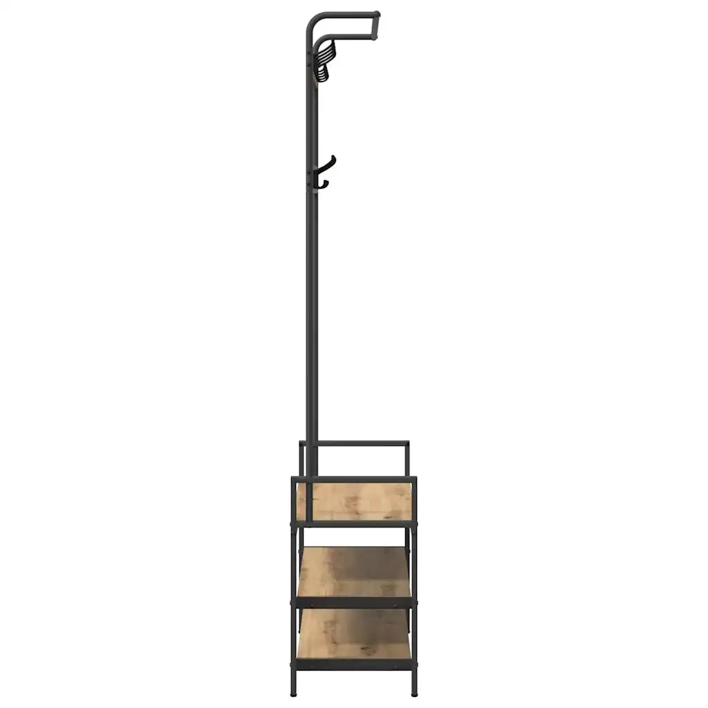 Appendiabiti Rovere artigianale 75 x 34 x 184 cm 879958