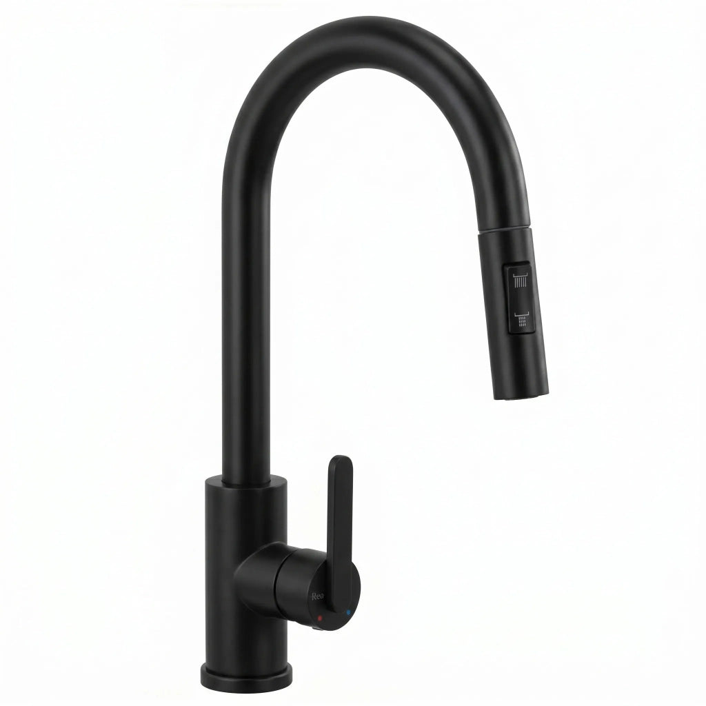 Rubinetto Da Cucina Rea Ontario Black