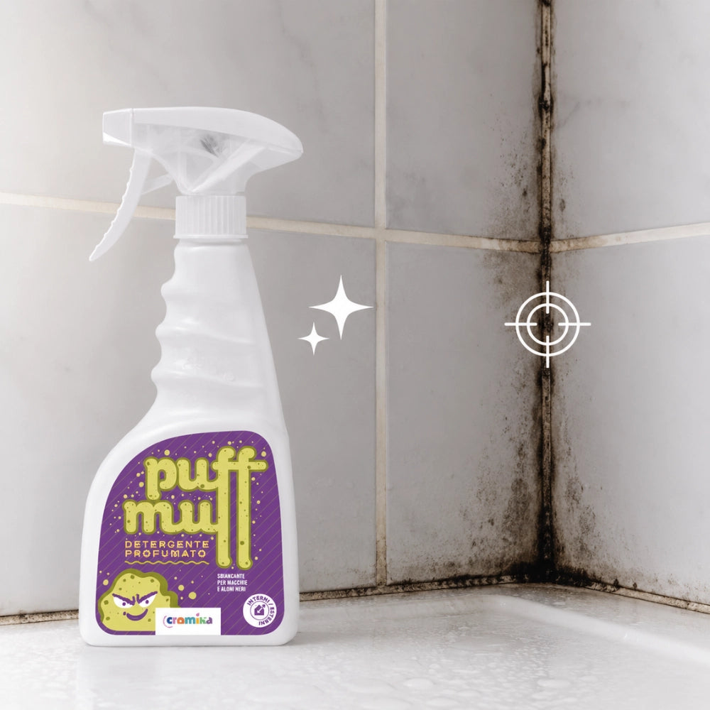 Cromika puff muff detergente profumato per macchie nere e aloni 0.5 l