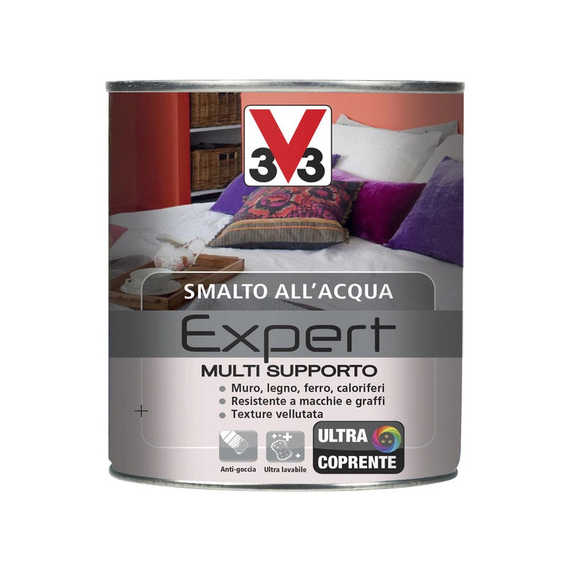V33 SMALTO MULTISUPPORTO EXPERT GRIGIO TALPA 0,5L- 1,0 pz