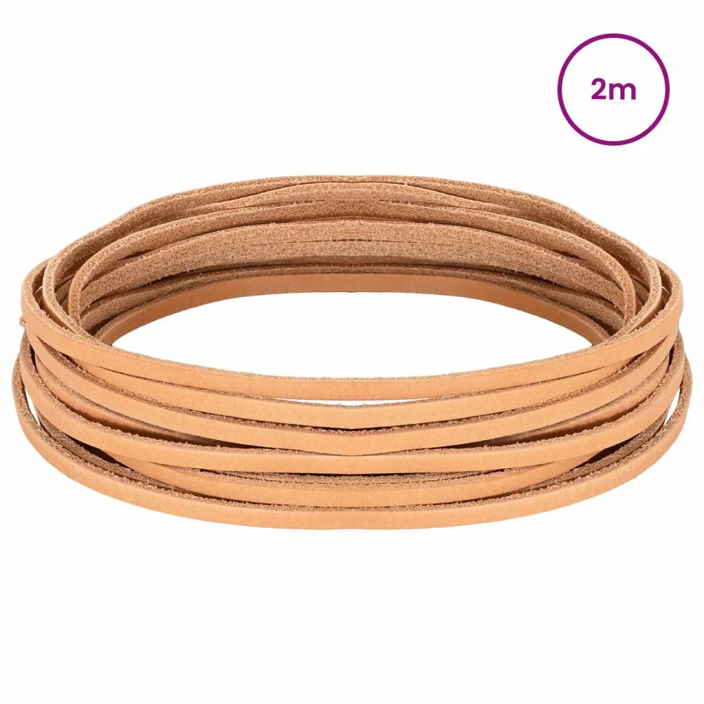 Cinturino in pelle Marrone Chiaro 200 x 0,3 cm Pelle 42034235