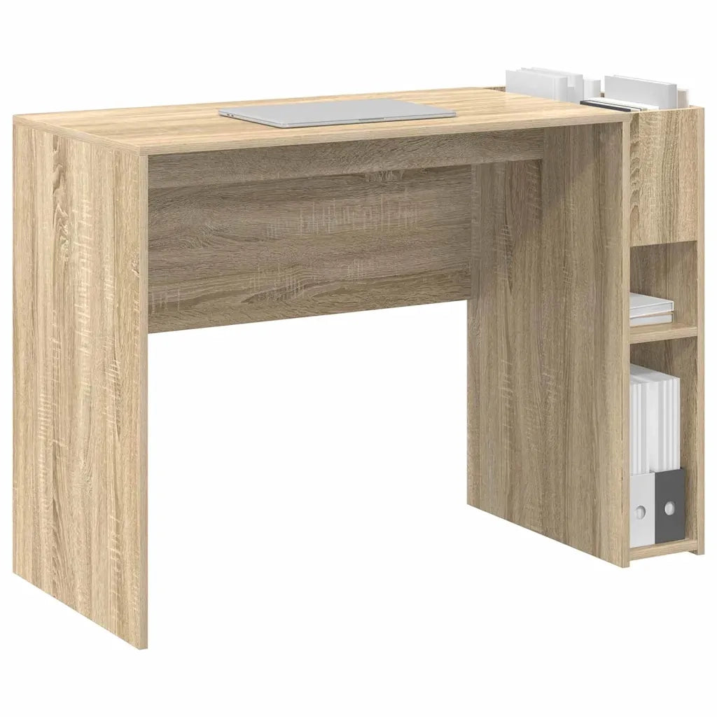 Scrivania | Tavolo da Ufficio Rovere Sonoma 109 x 50 x 78 cm Legno multistrato