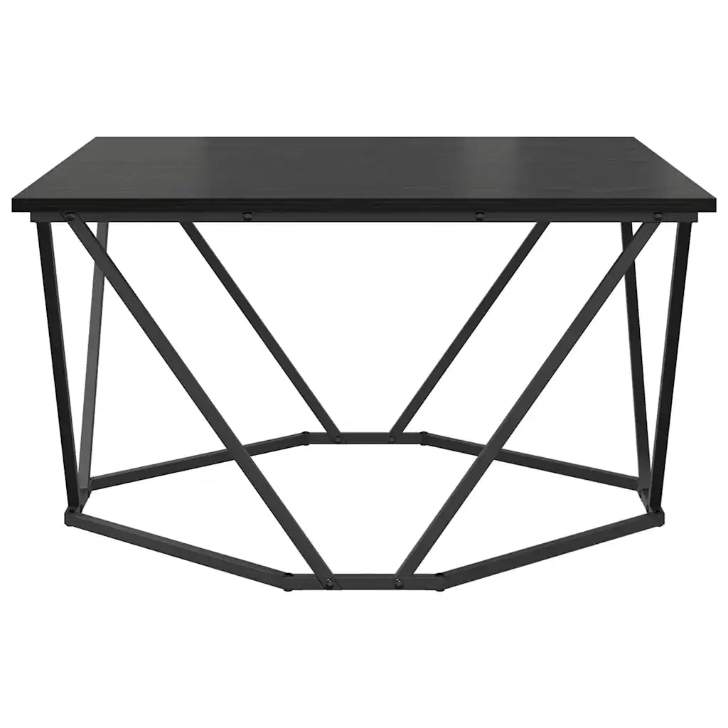 Tavolino da salotto | Tavolino da caff¨¨ | Tavolino da Soggiorno Rovere Nero 80 x 80 x 45 cm
