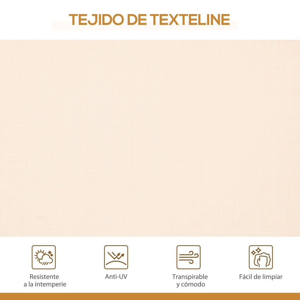 Altalena da Giardino 3 Posti con Tettoia ¨C Minimal ¨C Grigio Acciaio 175x118x159 cm