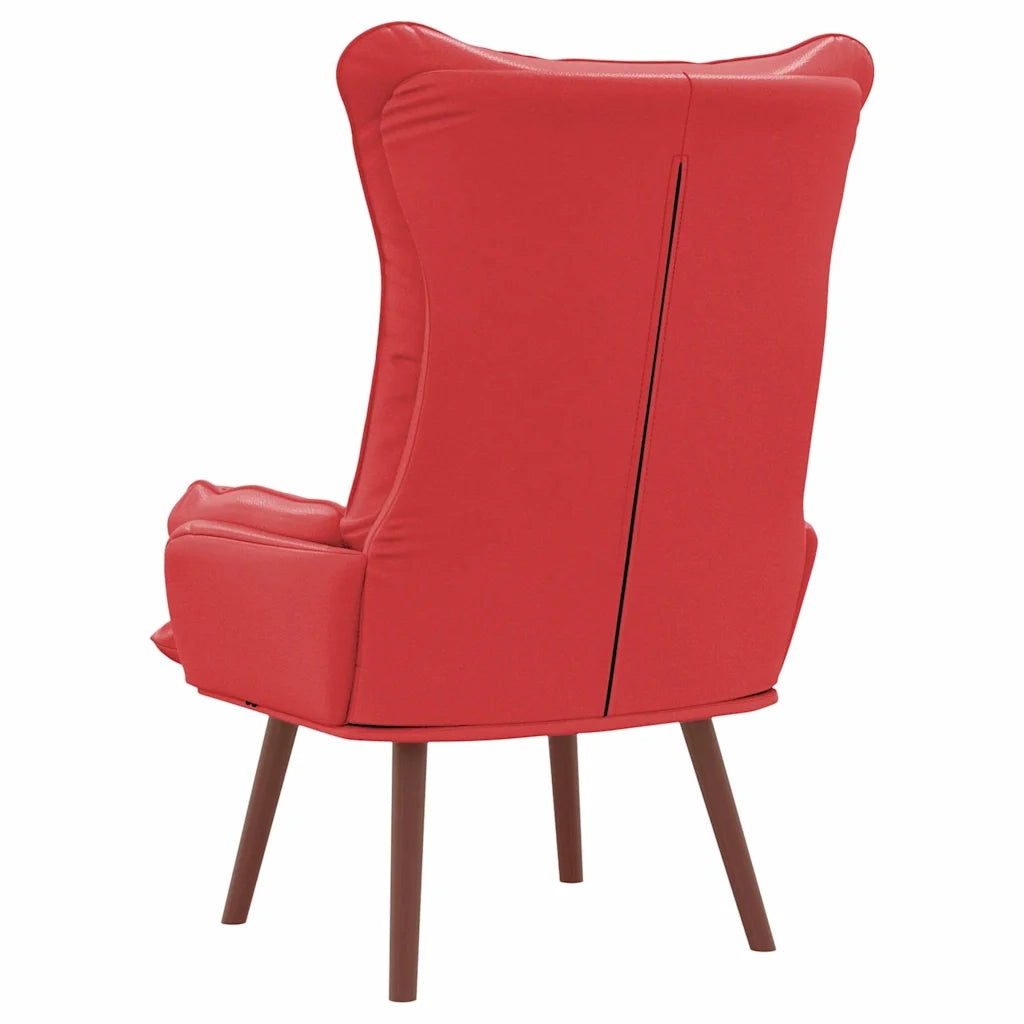 Divano Sedia-Poltrona Rosso 69 x 74 x 93 cm Pelle Artificiale 889451