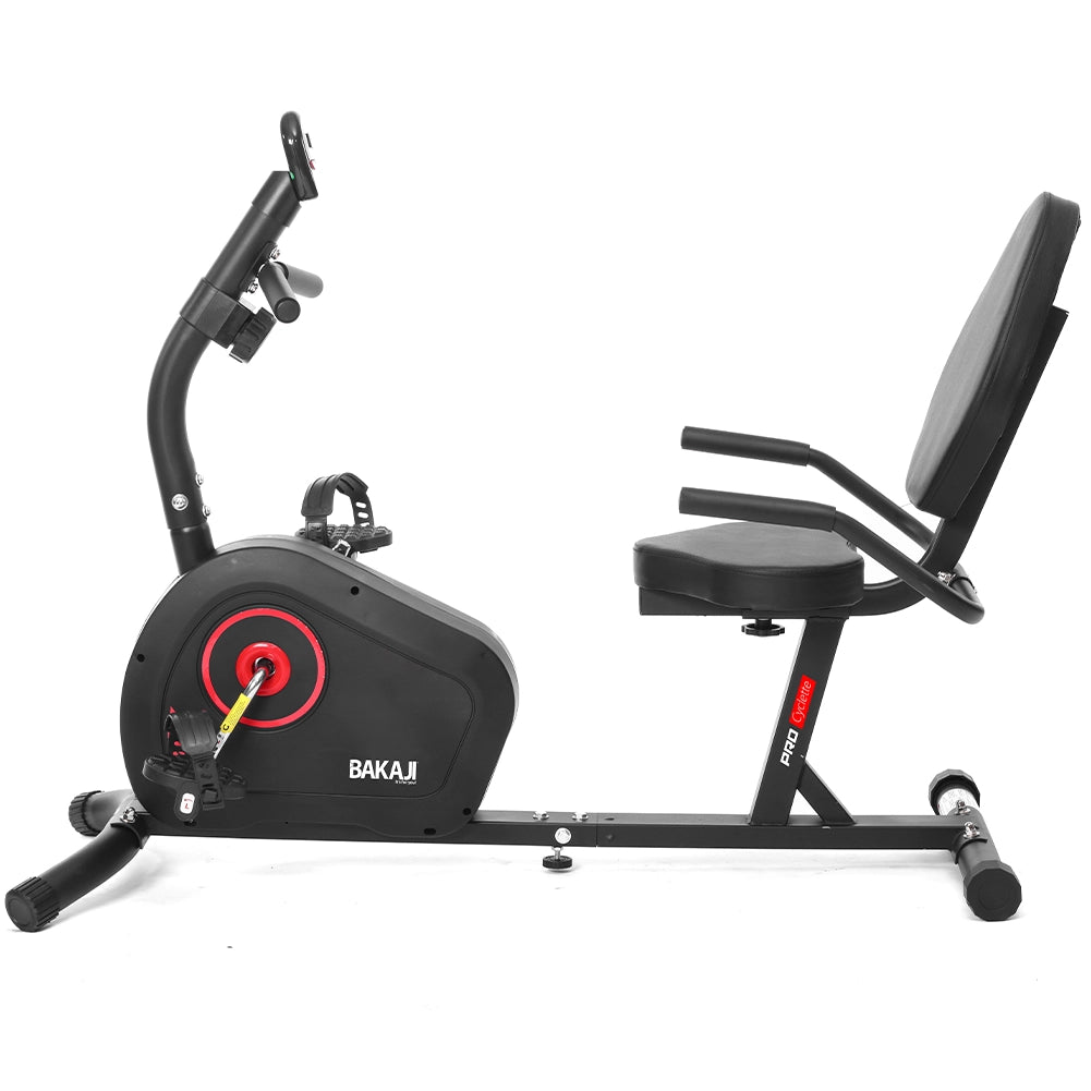 Cyclette da Seduta con 8 Livelli Potenza Bici Ergonomica per Allenamento Fitness