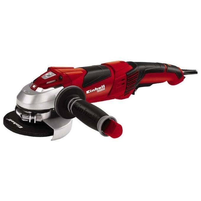 Einhell 4430860 TE-AG 125 CE Smerigliatrice Angolare 125 mm 1100 W 12000 rpm colore Nero Rosso Argento