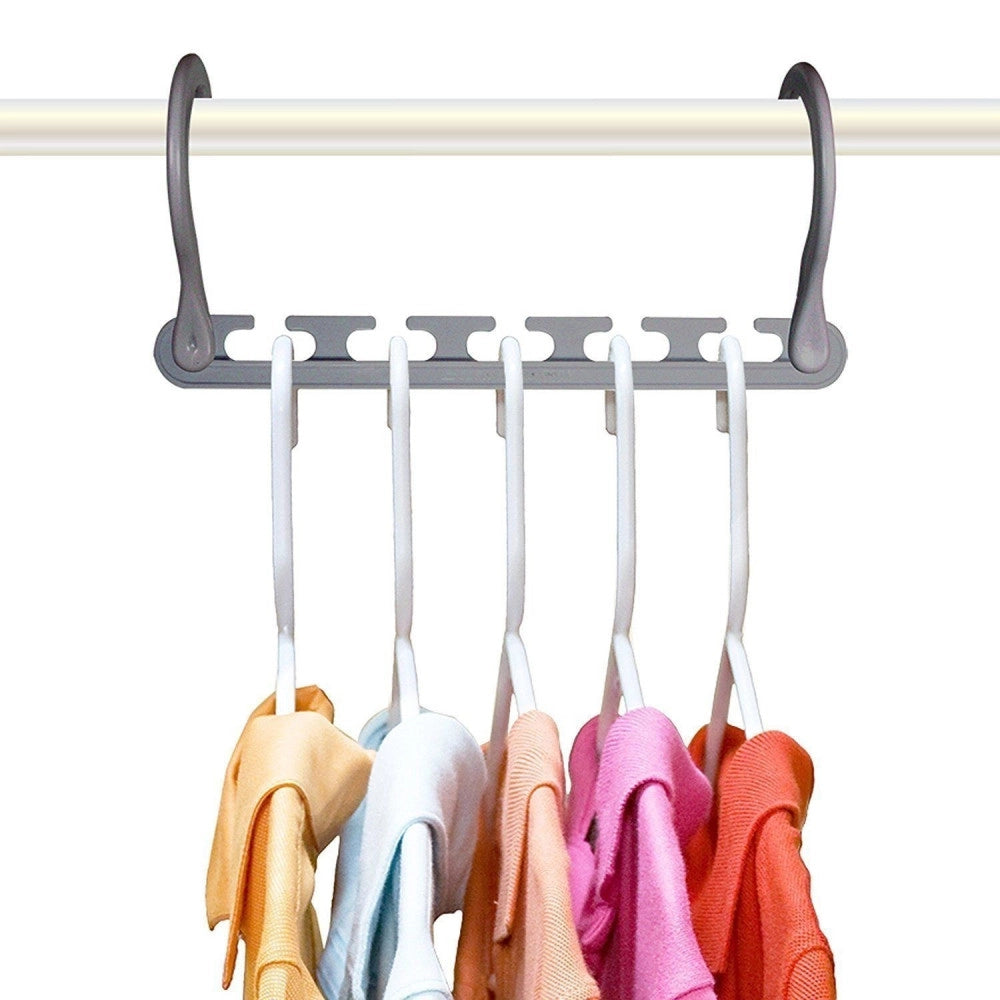 Trade Shop - Organizer Salvaspazio 8 Porta Stampelle Grucce Per Armadio Wonder Hanger Max -