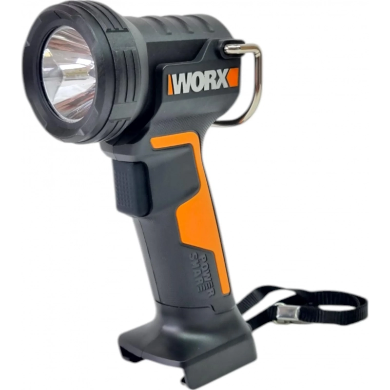 Lampada LED 20V WX025.9 a Batteria con Testa Orientabile per Lavori e Officina - Worx