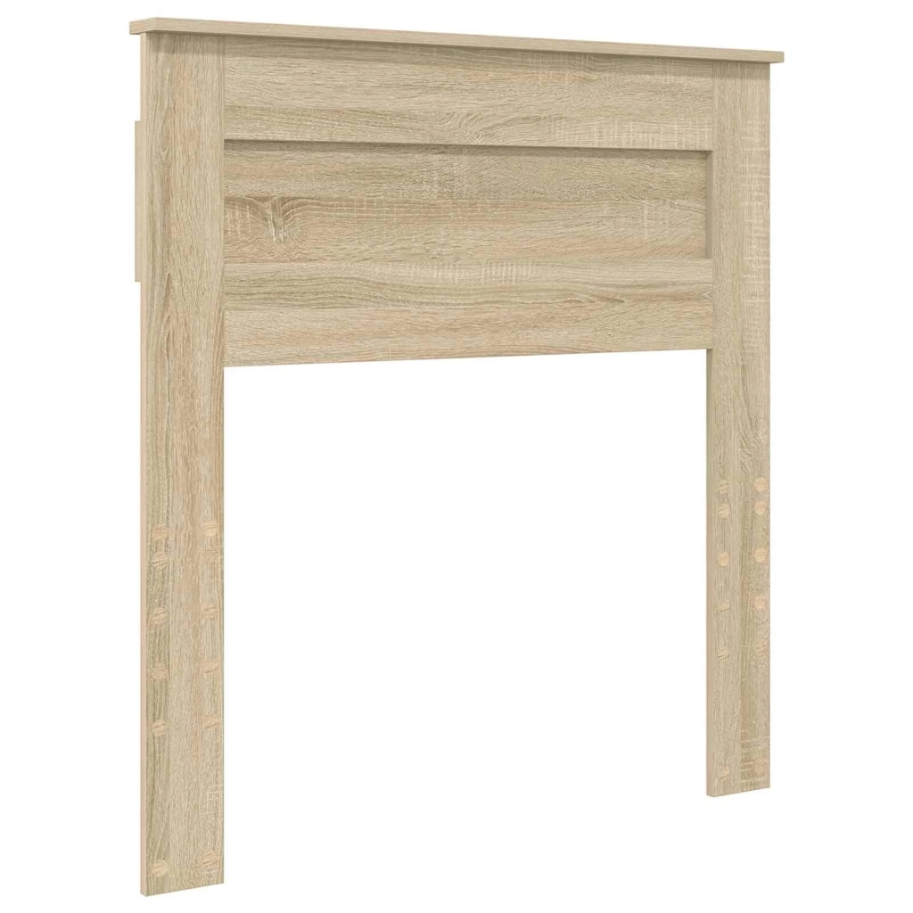 Struttura del letto-Giroletto Rovere Sonoma 75 x 190 cm Pino massello 519018