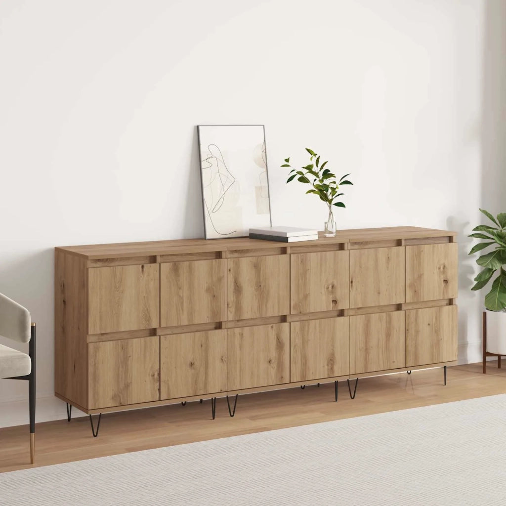Credenza | Sideboards 3 pcs Rovere artigianale