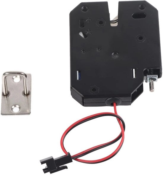 Blocco elettrico di controllo per porte e cassetti, alimentato da DC 12V 2A, magnetismo elettromagnetico.