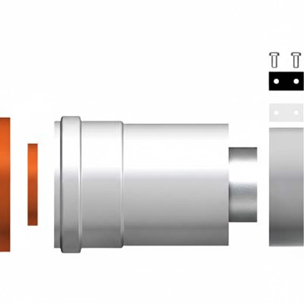 KIT PARTENZA VERTICALE COASSAILE PER SCALDINO 60-100 3064102