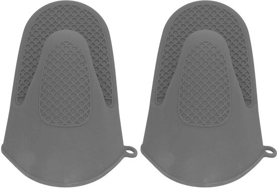 Manopole per forno resistente al calore 2 pezzi - antiscivolo - silicone - isolamento termico - durature - guanti da cucina