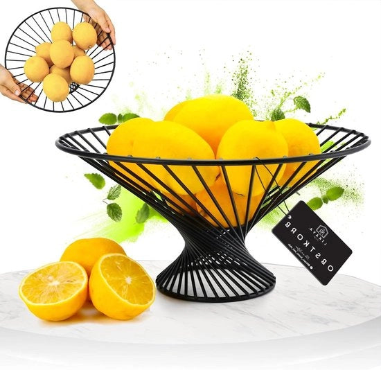 Fruitiera in design moderno - buona ventilazione - ciotola per frutta e verdura - ciotola per frutta - decorazione per cucina e soggiorno