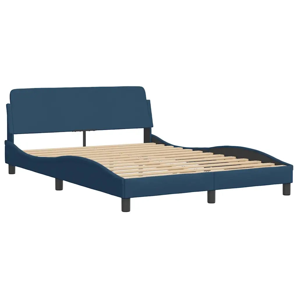 Giroletto senza Materasso Hanko Blu 140x190 cm in Tessuto