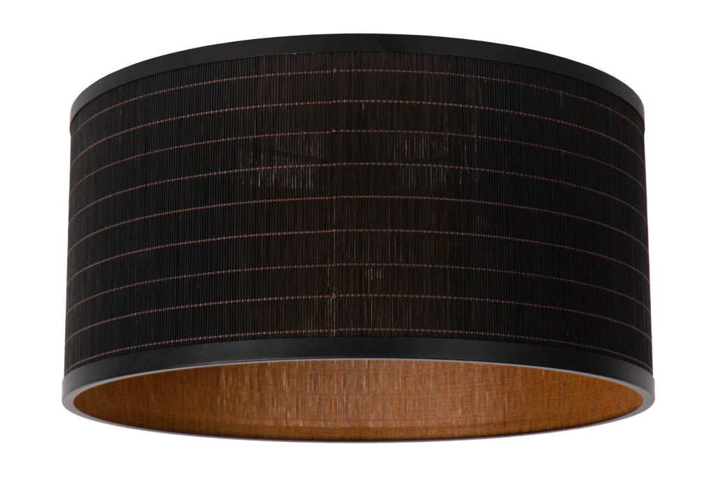 Plafoniera Lucide Tagalog bambù nero 40cm 1xE27 40W